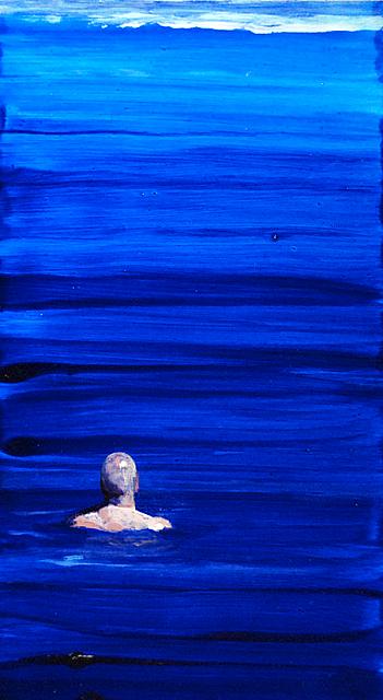 "In Deep", oil/panel