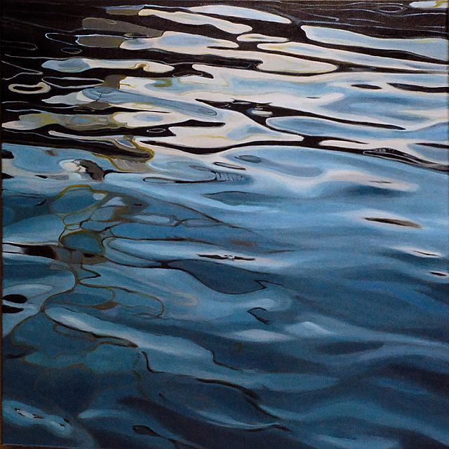 "Rhythm of the Bay 2/3", oil/canvas