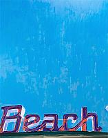 "Beach Erosion", oil/panel