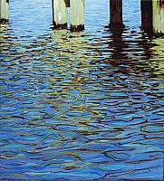 "Dock of the Bay", oil/canvas