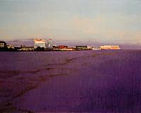 "Dusk", oil/canvas