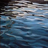 "Rhythm of the Bay 2/3", oil/canvas